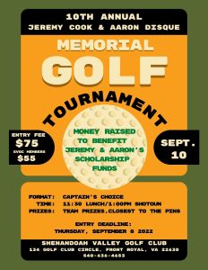 10th Annual Cook Disque Tournament