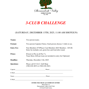 3-Club Challenge