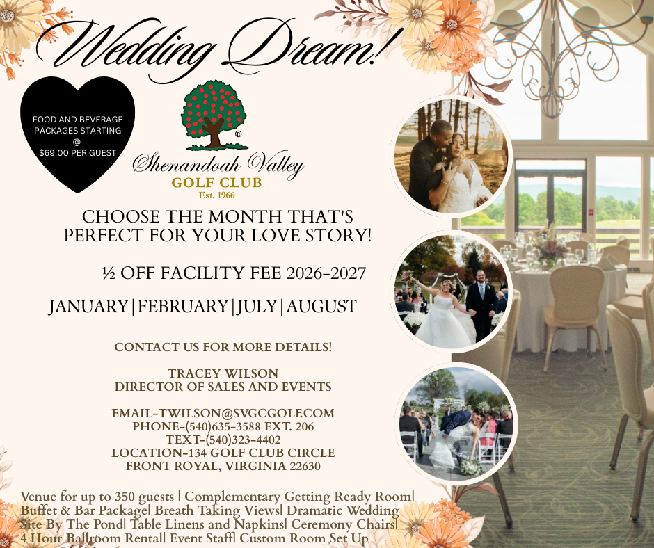 Choose the MONTH that's perfect for your love story!